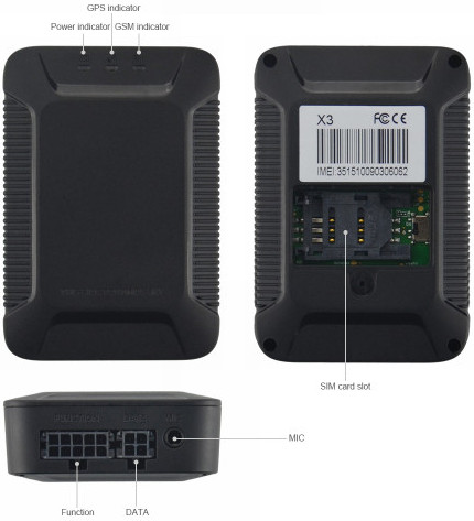 Concox X3 Multifunctional GPS Tracker