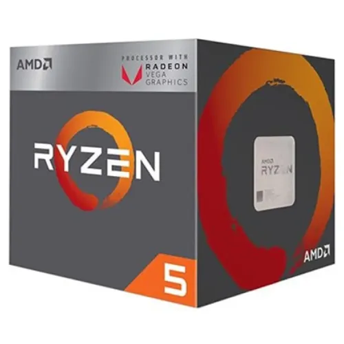 MD Ryzen 5 2400G Desktop Processor with Radeon RX Vega 11 Graphics