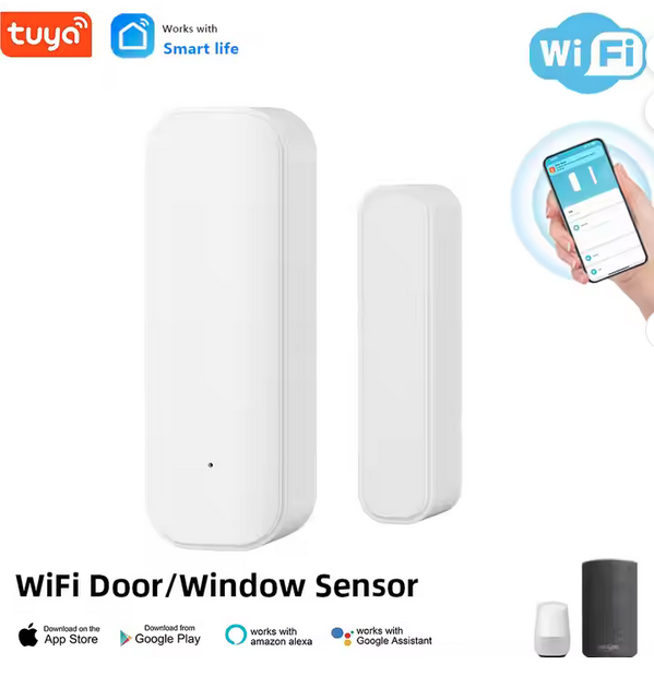 Tuya WIFI Door/Window Magnetic Sensor Innovative Instant Notification of Intrusions