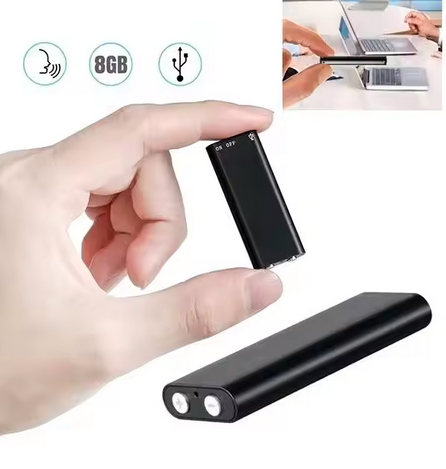Digital Voice Recorder Song Player with 8gb Memory Mini Dictaphone