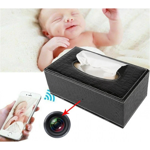 Tissue Box Wi-Fi Hidden IP Camera