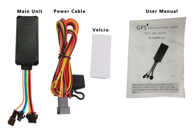 GT06 + GT02 Voice Multifunctional GPS Tracker with Microphone SOS Alarm Support LBS GSM IOS Android PC Compatible GPRS
