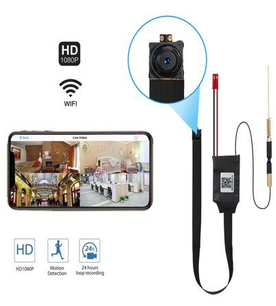 VD06-A Full HD Smart WIFI IP Ribbon Camera